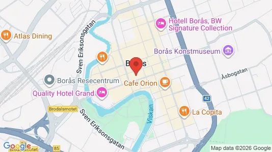 Kontorlokaler til leje i Borås - Foto fra Google Street View
