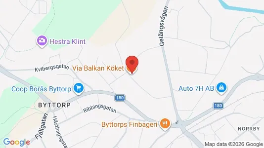 Lagerlokaler til leje i Borås - Foto fra Google Street View