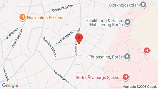 Kontorlokaler til leje i Borås - Foto fra Google Street View
