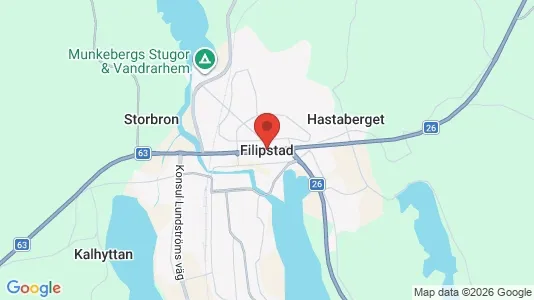 Büros zur Miete i Filipstad – Foto von Google Street View