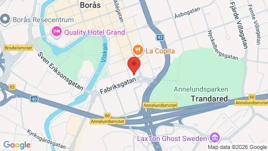 Büros zur Miete i Borås – Foto von Google Street View