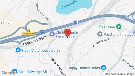 Kontorlokaler til leje i Borås - Foto fra Google Street View