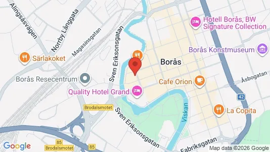 Büros zur Miete i Borås – Foto von Google Street View