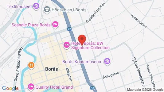 Kontorlokaler til leje i Borås - Foto fra Google Street View