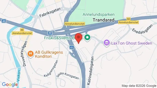 Espacios de oficina En alquiler i Borås - Foto de Google Street View