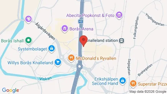 Kontorlokaler til leje i Borås - Foto fra Google Street View