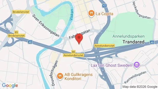 Office spaces for rent i Borås - Photo from Google Street View