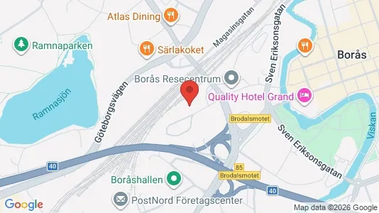 Kontorlokaler til leje i Borås - Foto fra Google Street View