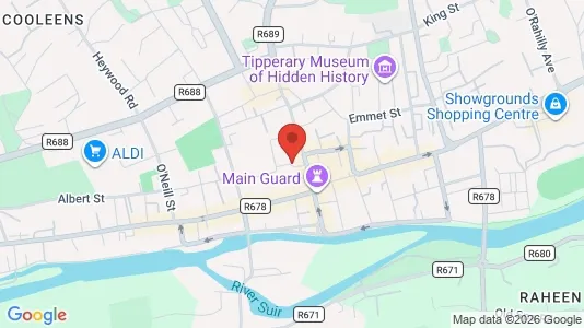 Büros zur Miete i Tipperary – Foto von Google Street View