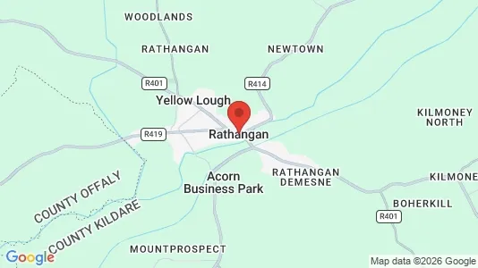 Kontorlokaler til leje i Rathangan - Foto fra Google Street View