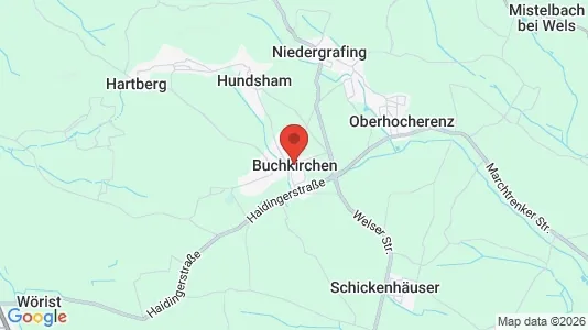 Coworking spaces zur Miete i Buchkirchen – Foto von Google Street View
