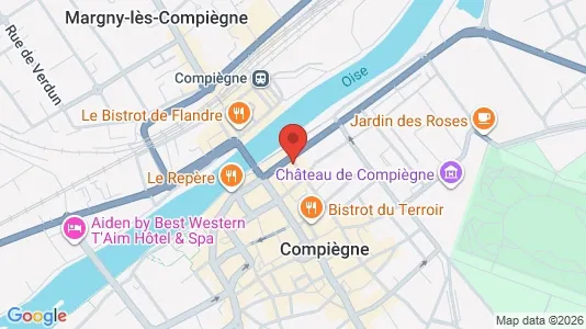 Kontorer til leie i Compiègne – Bilde fra Google Street View