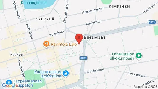 Büros zur Miete i Lappeenranta - kort over placeringen