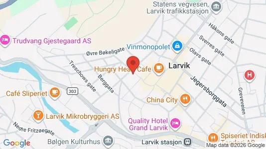 Asuinkiinteistöt Myynnissä i Larvik - Kuva Google Street Viewstä
