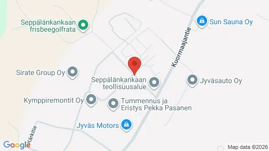 Werkstätte zur Miete i Jyväskylä – Foto von Google Street View