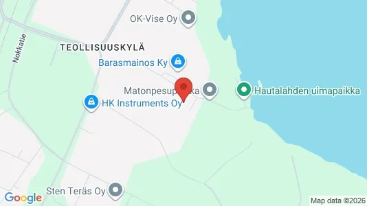 Lagerlokaler til leje i Muurame - kort over placeringen