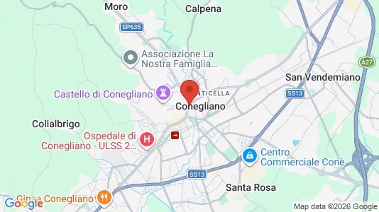 Gewerbeflächen zur Miete i Conegliano – Foto von Google Street View