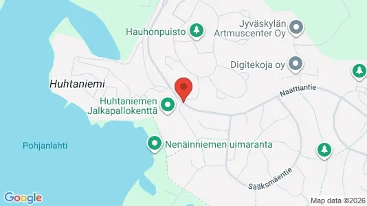 Office spaces for rent i Jyväskylä - kort over placeringen