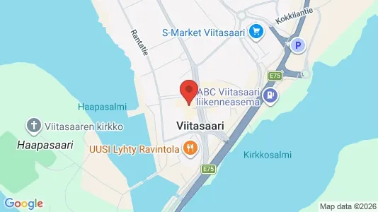 Lokaler til leje i Viitasaari - kort over placeringen