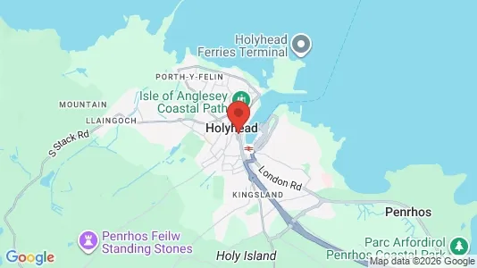 Commercial properties for sale i Holyhead - Gwynedd - Photo from Google Street View
