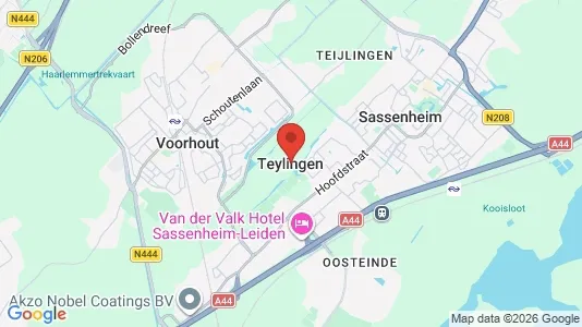 Butikslejemål til leje i Teylingen - Foto fra Google Street View