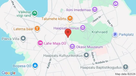 Företagslokaler till salu i Haapsalu – Foto från Google Street View