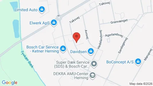 Lager zum Kauf i Herning – Foto von Google Street View