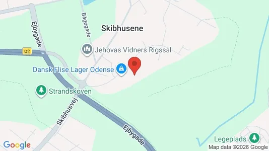 Kontorer til leie i Odense C – Bilde fra Google Street View