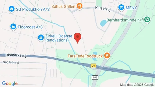 Kontorer til leie i Odense N – Bilde fra Google Street View