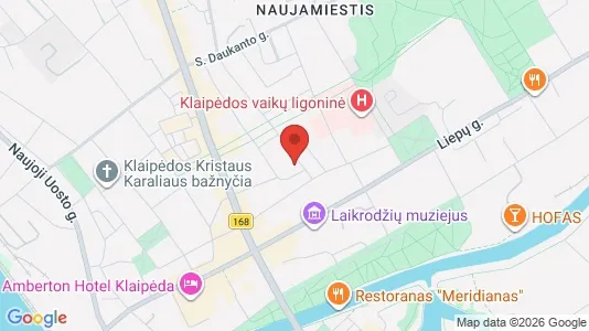 Büros zur Miete i Klaipėda – Foto von Google Street View