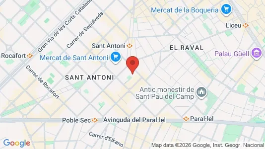 Gewerbeflächen zur Miete i Barcelona Eixample – Foto von Google Street View