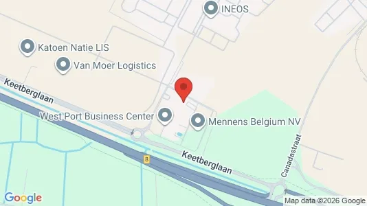 Lager zur Miete i Beveren – Foto von Google Street View