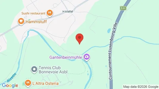 Commercial properties for rent i Luxembourg - kort over placeringen
