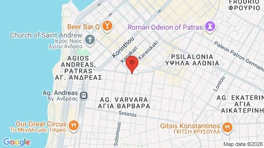 Kontorer til leie i Patras – Bilde fra Google Street View