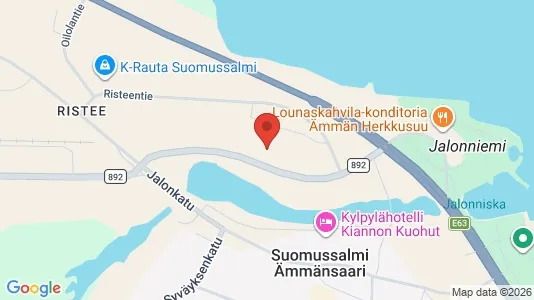 Gewerbeflächen zur Miete i Suomussalmi – Foto von Google Street View