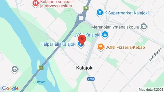 Nieruchomości komercyjne Do wynajęcia i Kalajoki - kort over placeringen