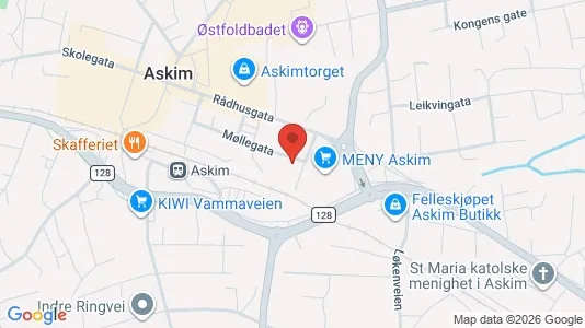 Kontorslokaler för uthyrning i Askim – Foto från Google Street View