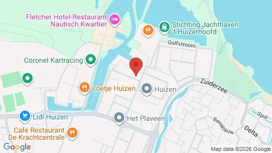 Liikekiinteistöt Vuokrattavana i Huizen - Kuva Google Street Viewstä