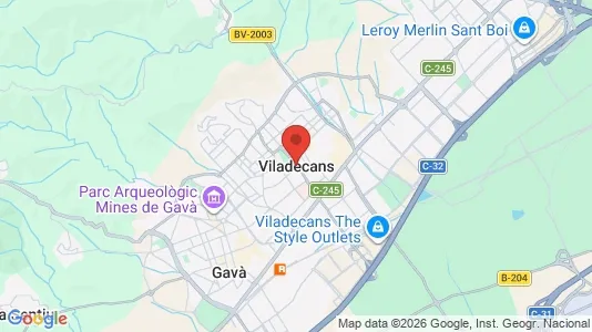Butikklokaler til leie i Viladecans – Bilde fra Google Street View
