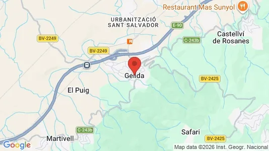 Lokaler til salg i Gelida - Foto fra Google Street View