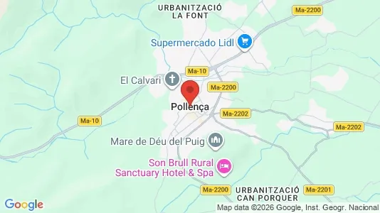 Företagslokaler till salu i Pollença – Foto från Google Street View
