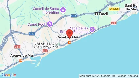 Commercial properties for sale i Canet de Mar - Photo from Google Street View
