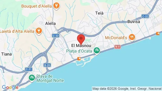 Ladenlokale zum Kauf i El Masnou – Foto von Google Street View