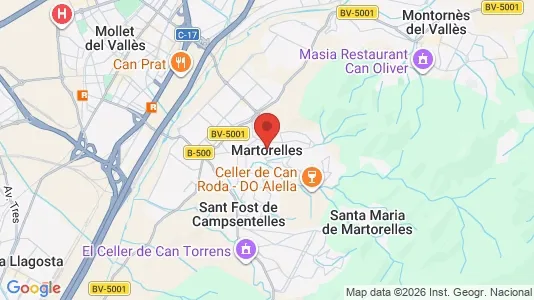 Gewerbeflächen zum Kauf i Martorelles – Foto von Google Street View