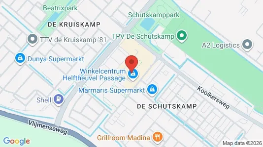 Commercial properties for rent i Den Bosch - kort over placeringen
