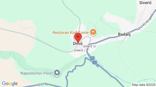 Kontorer til leie i Drniš – Bilde fra Google Street View