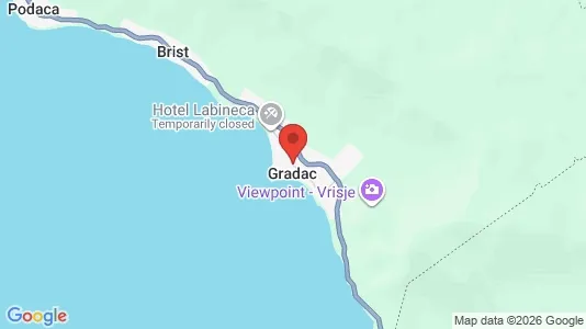 Kontorlokaler til leje i Gradac - Foto fra Google Street View