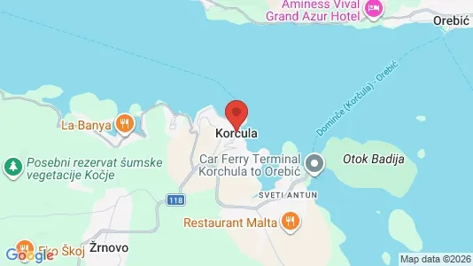 Office spaces for rent i Korčula - Photo from Google Street View