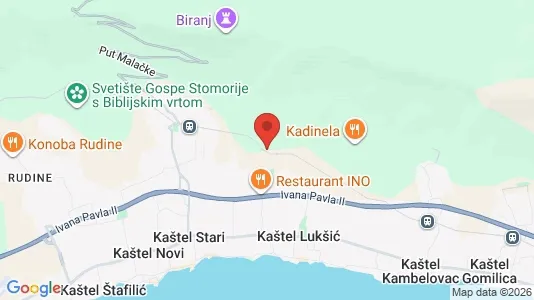 Office spaces for rent i Kaštela - Photo from Google Street View