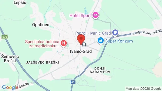 Büros zur Miete i Ivanić-Grad – Foto von Google Street View
